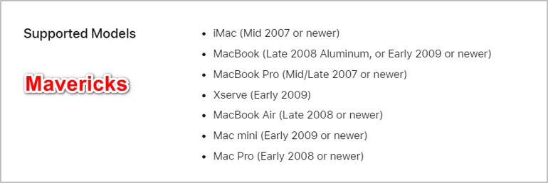 mavericks-system-requirements