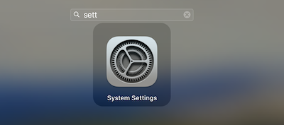 settings app macos sonoma