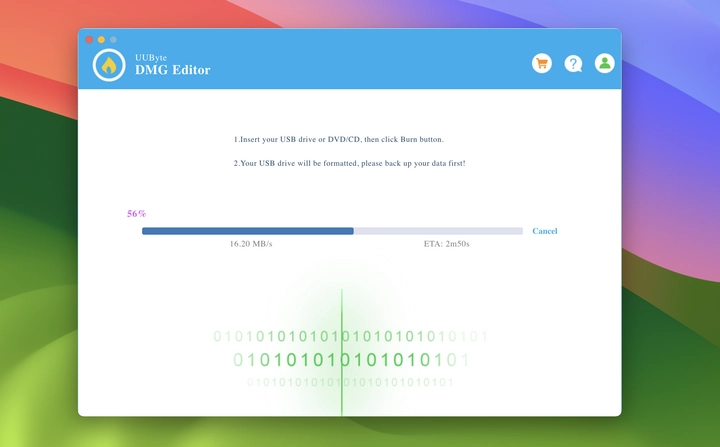 uubyte dmg editor burn dmg