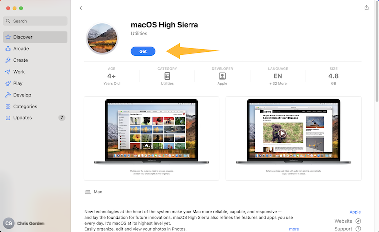 download macos high sierra