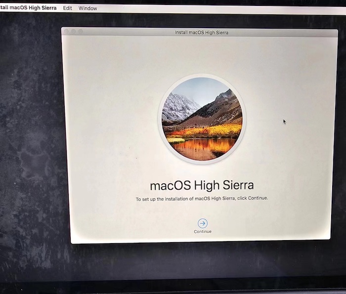 install macos high sierra